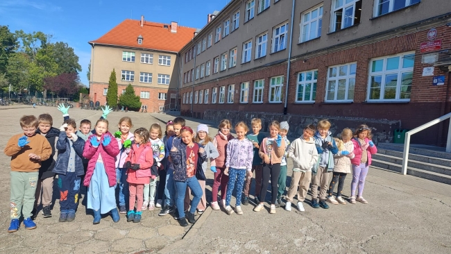 Wzięliśmy udział w akcji "Sprzątanie świata"