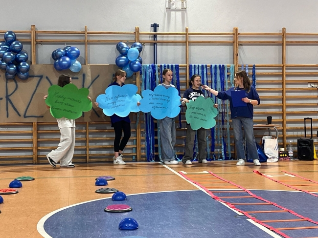 Niebieskie Igrzyska Sportowe z okazji Dnia Świadomości Autyzmu!