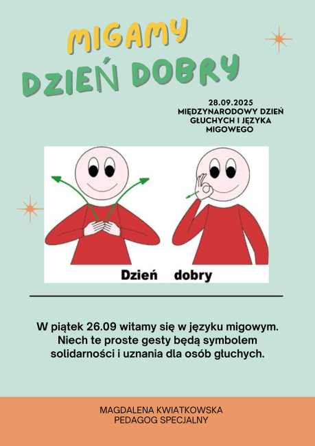 Międzynarodowy Dzień Głuchych i Języka Migowego