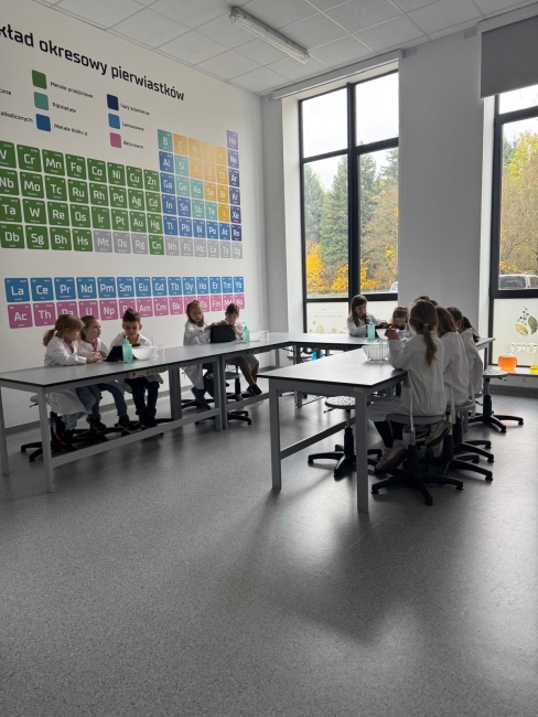 Zajęcia w Ogrodach Doświadczeń klasy 1c