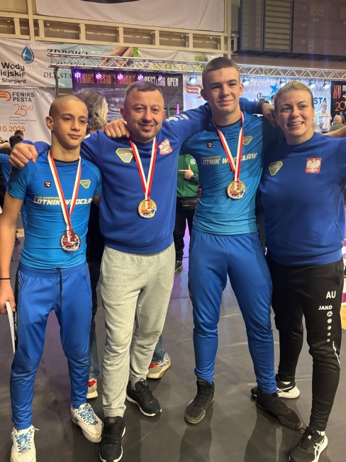 Oliwier Kusman złotym medalistą Mistrzostw Polski w zapasach, Maksymilian Cieplik "brązowy"!