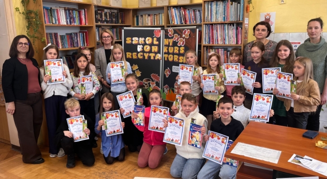 Wyniki konkursu recytatorskiego „Przyroda w słowie”