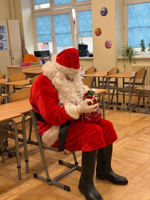 Mikołajki w klasie 1c