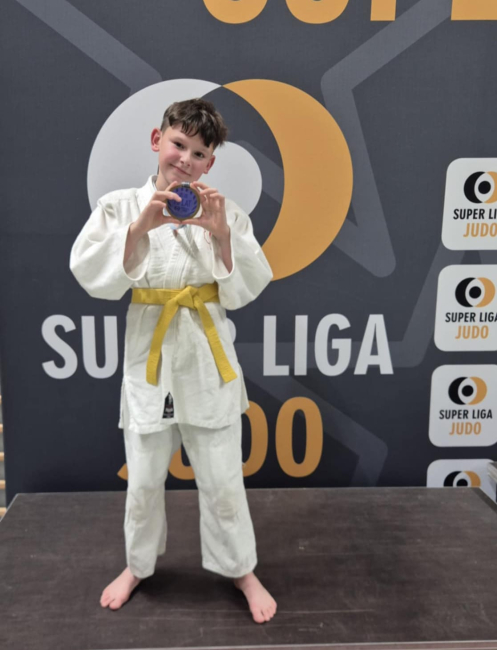 Brązowy medal Leona Onyszko w Super Lidze Judo