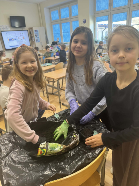 Klasa 1c przywołuje wiosnę!