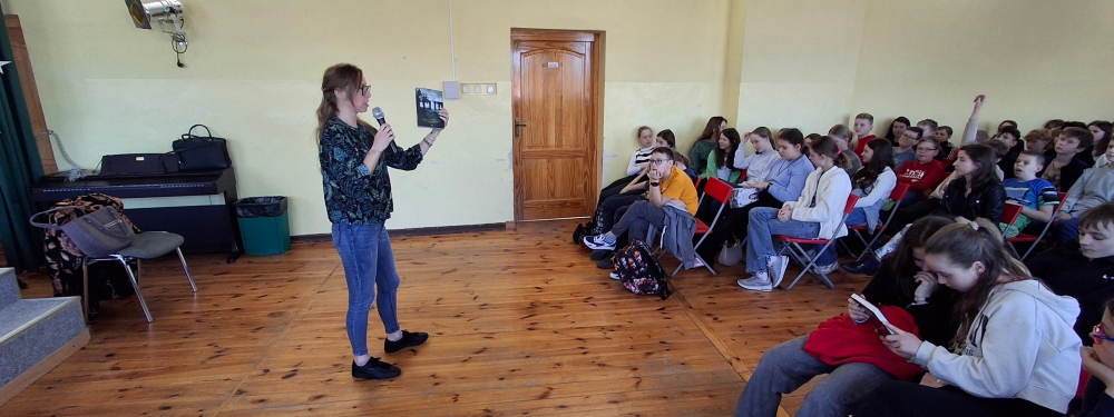 Spotkanie z pisarką Małgorzatą Starostą