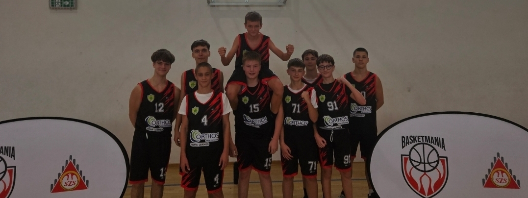 Komplet zwycięstw drużyny chłopców w basketmanii