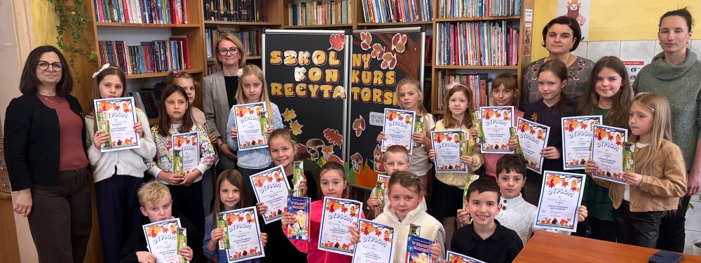 Wyniki konkursu recytatorskiego „Przyroda w słowie”