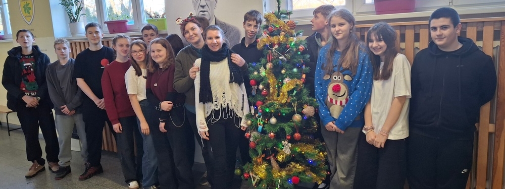 Fotorelacja ze Spotkania Świątecznego klasy 8c