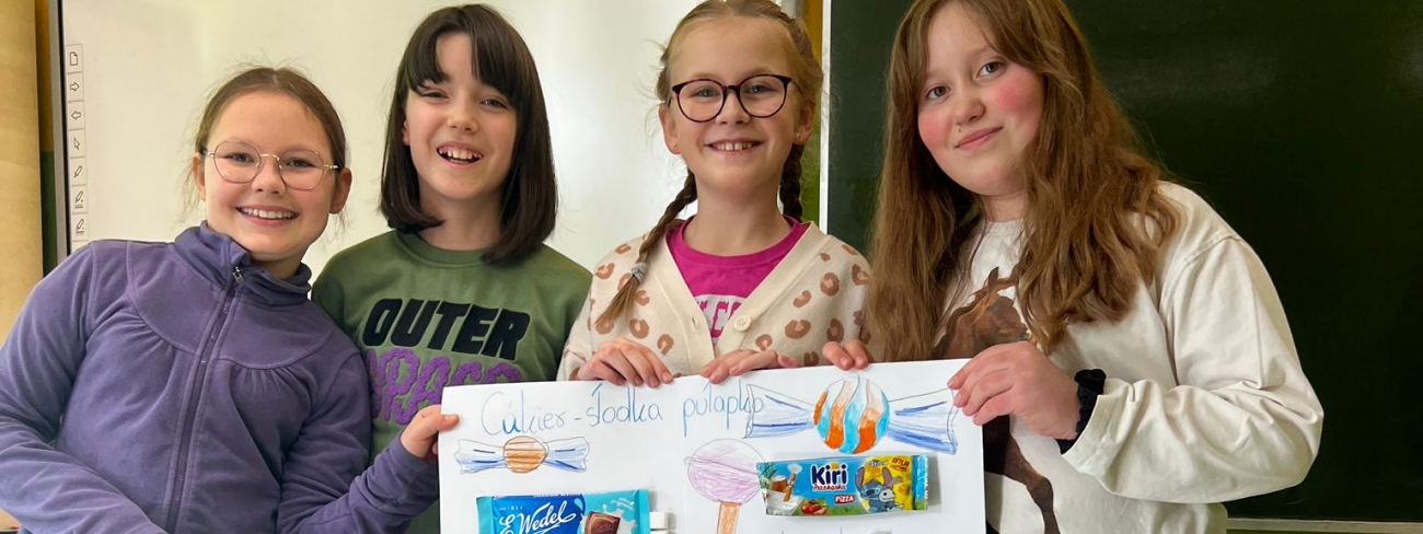 Zajęcia edukacji zdrowotnej w klasie 4e