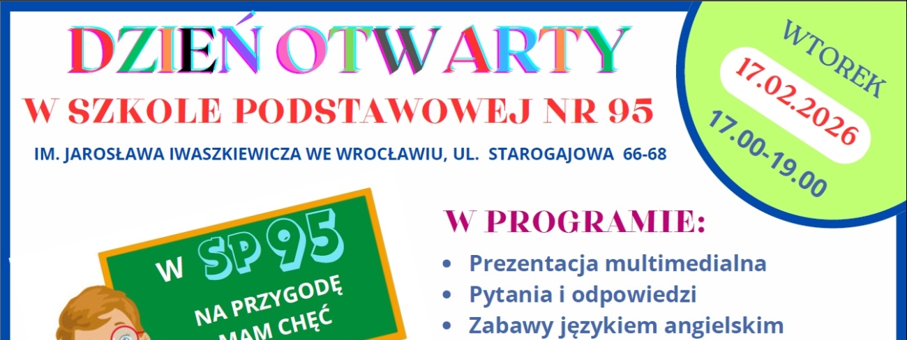 Zapraszamy na dzień otwarty w naszej szkole