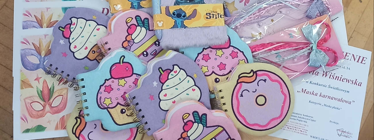 Galeria konkursu świetlicowego "Karnawałowa maska"