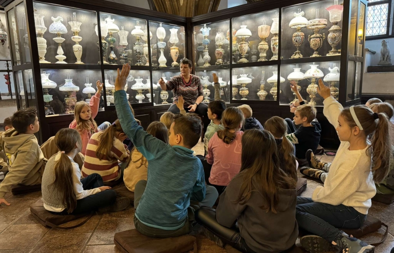 Złote czasy lamp naftowych - lekcja muzealna