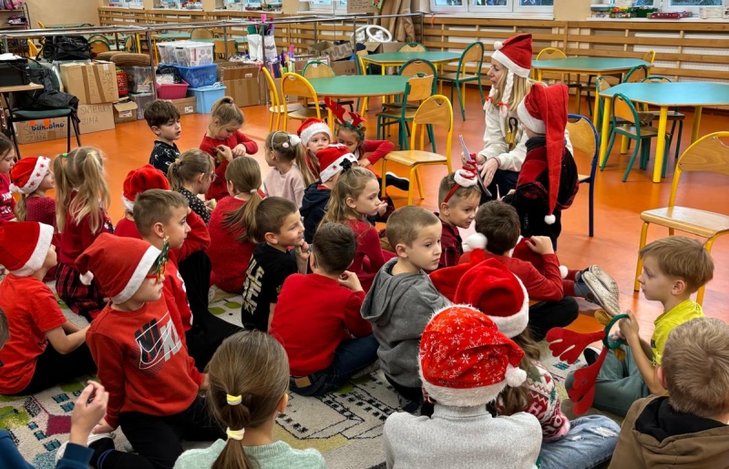 Warsztaty mikołajkowe w świetlicy