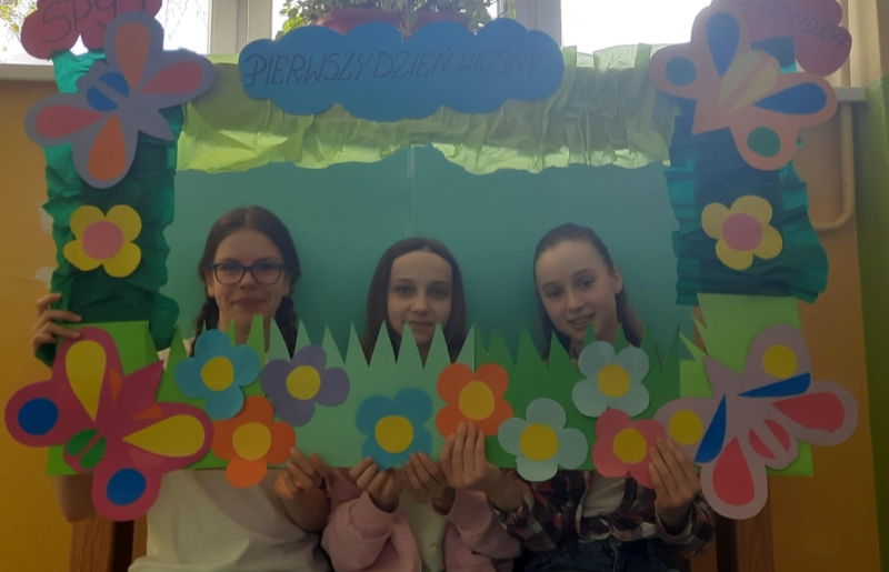 Pierwszy dzień wiosny w naszej szkole 