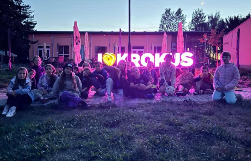 Krokusowe spotkania z wodą