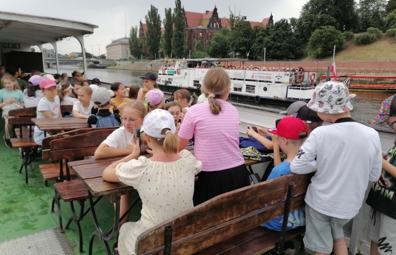 Pożegnalna wycieczka uczniów klas 3a i 3b