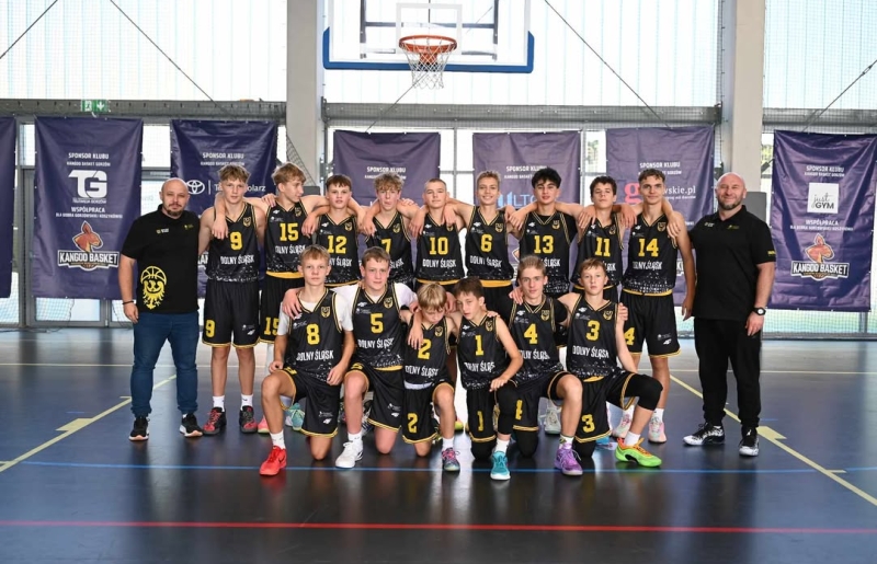 Szymon Meszczyński w kadrze Dolnego Śląska w koszykówce