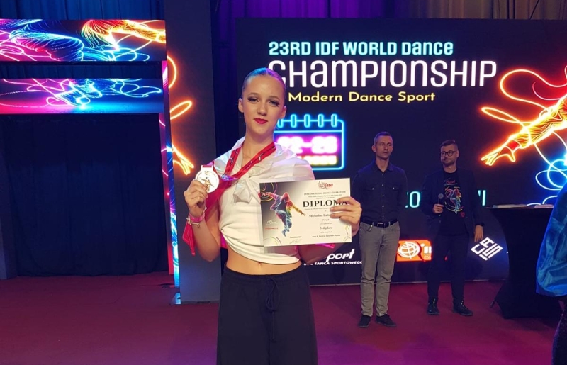 Michalina Latuszkiewicz z pięcioma medalami Mistrzostw Świata w tańcu!