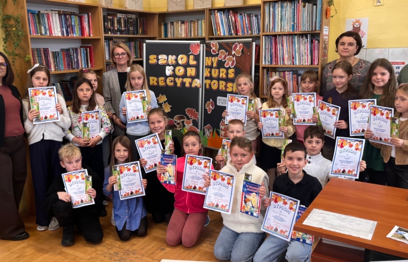 Wyniki konkursu recytatorskiego „Przyroda w słowie”