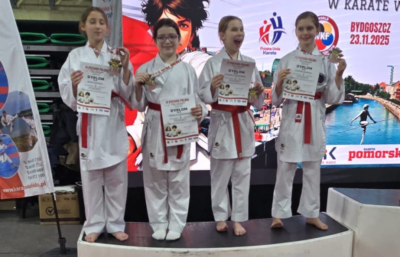 Sukcesy Uli Kurkowskiej na zawodach w karate