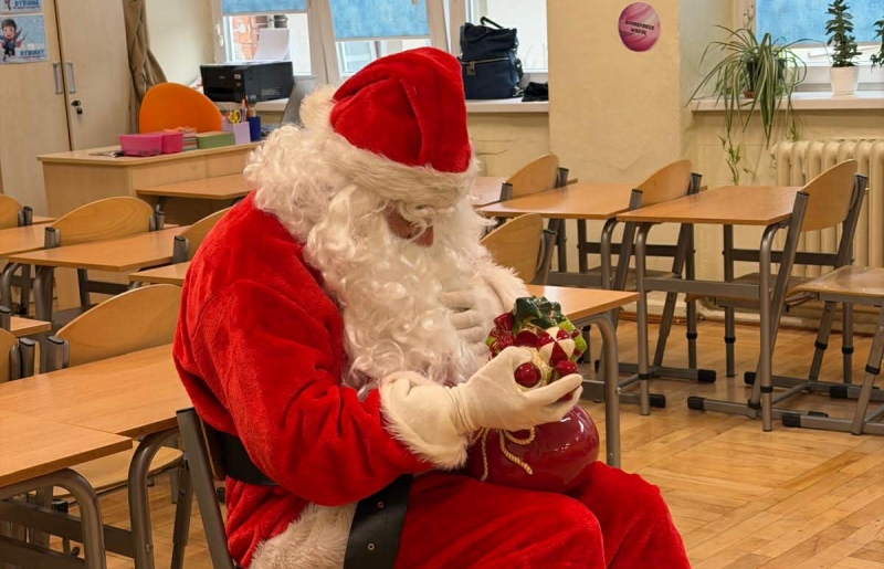 Mikołajki w klasie 1c