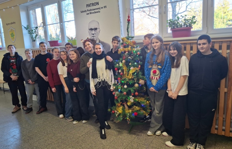 Fotorelacja ze Spotkania Świątecznego klasy 8c