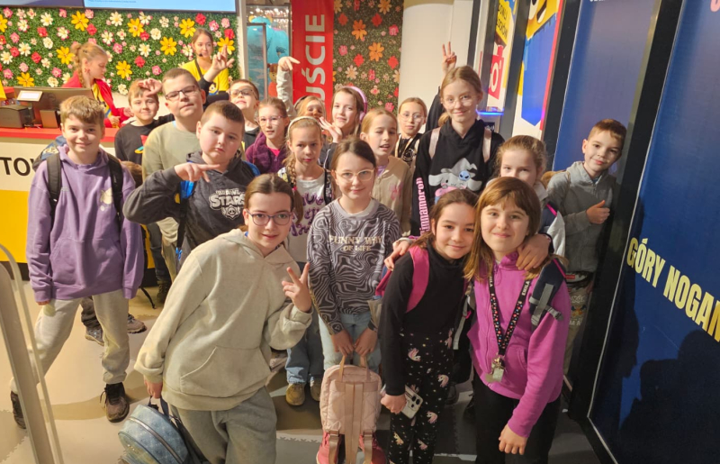 Wyjście klasy 4D na wystawę klocków LEGO w Sky Tower